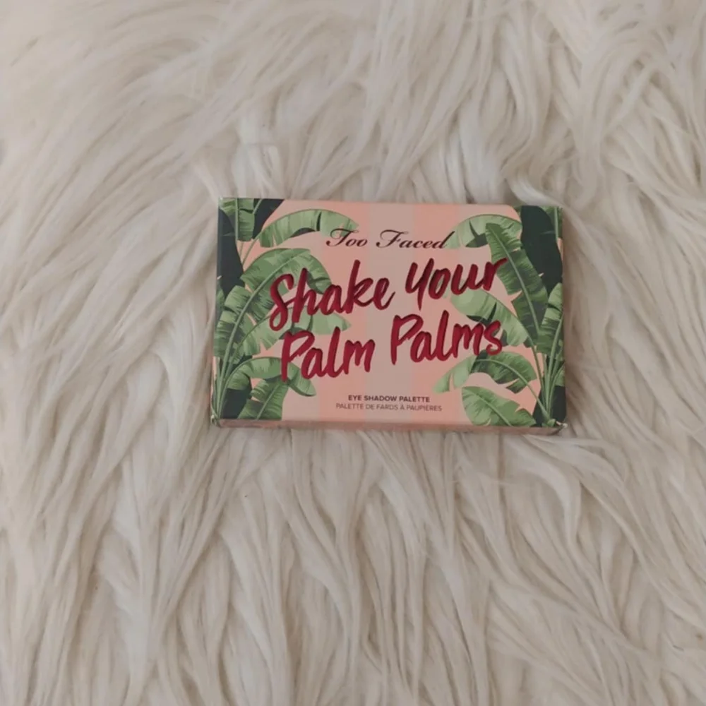 💖FIRM! NWT TOO FACED SHAKE YOUR PALM PALMS MINI EYESHADOW PALETTE (LIMITED EDIT